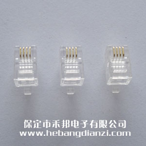 4P水晶头(4P4C)
