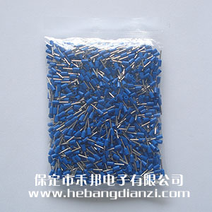 VE管型端(duān)子 E7508 内孔径1.2 蓝色